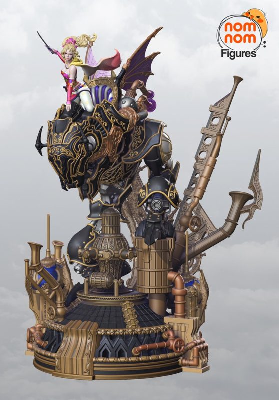 【最终幻想】蒂娜-布兰佛德-3D合纵社-3D打印模型STL格式3mf格式免费下载！