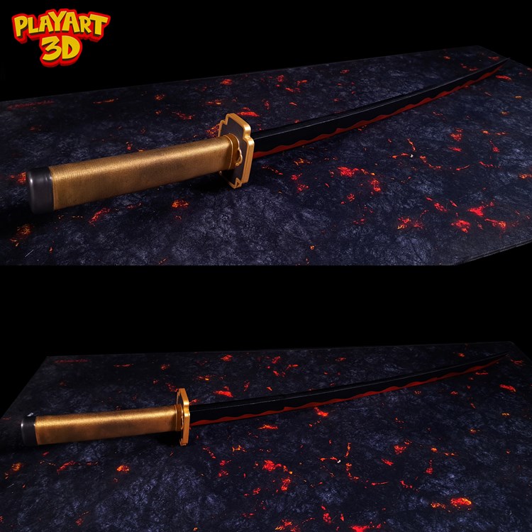 图片[2]-继国缘一-日轮刀-3D合纵社-3D打印模型STL格式3mf格式免费下载！