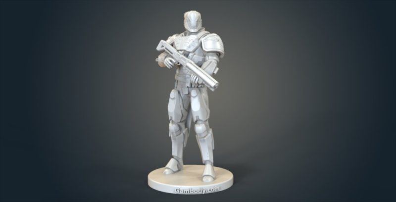 【命运】 Lord Saladin 萨拉丁领主-3D合纵社-3D打印模型STL格式3mf格式免费下载！