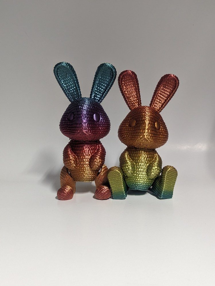 钩针兔子-3D合纵社-3D打印模型STL格式3mf格式免费下载！