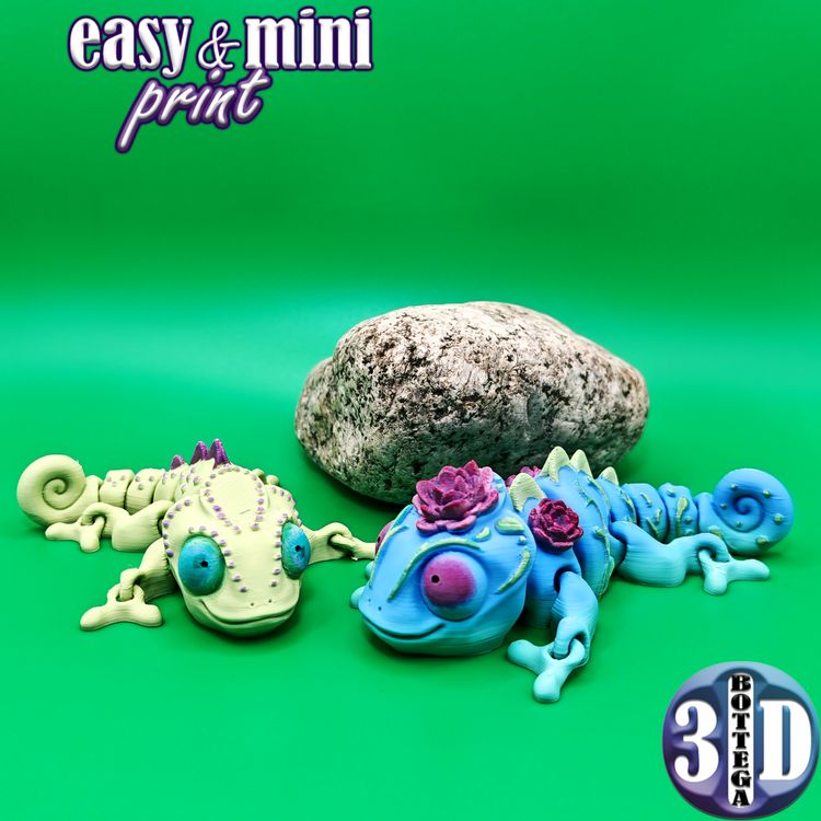 图片[2]-变色龙Kip the Chameleon dot and Flowers version 2.0-3D合纵社-3D打印模型STL格式3mf格式免费下载！