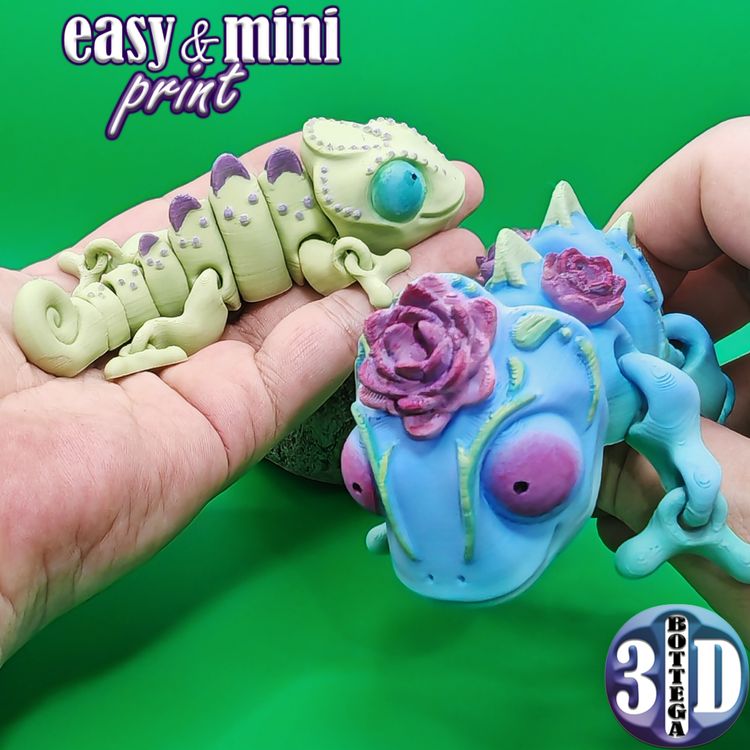 图片[3]-变色龙Kip the Chameleon dot and Flowers version 2.0-3D合纵社-3D打印模型STL格式3mf格式免费下载！