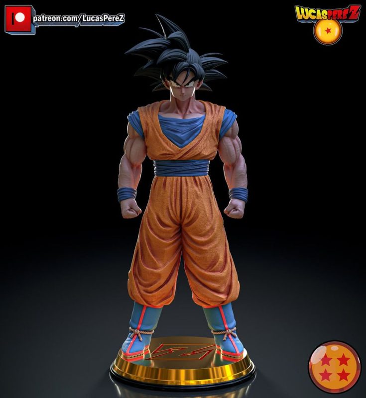 悟空-3D合纵社-3D打印模型STL格式3mf格式免费下载！