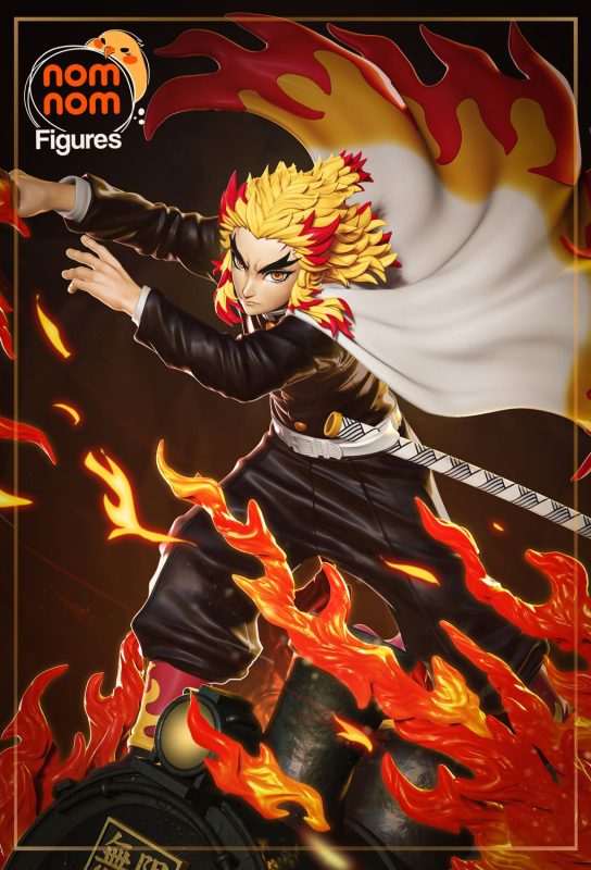 【鬼灭之刃】炎柱 炼狱杏寿郎-3D合纵社-3D打印模型STL格式3mf格式免费下载！