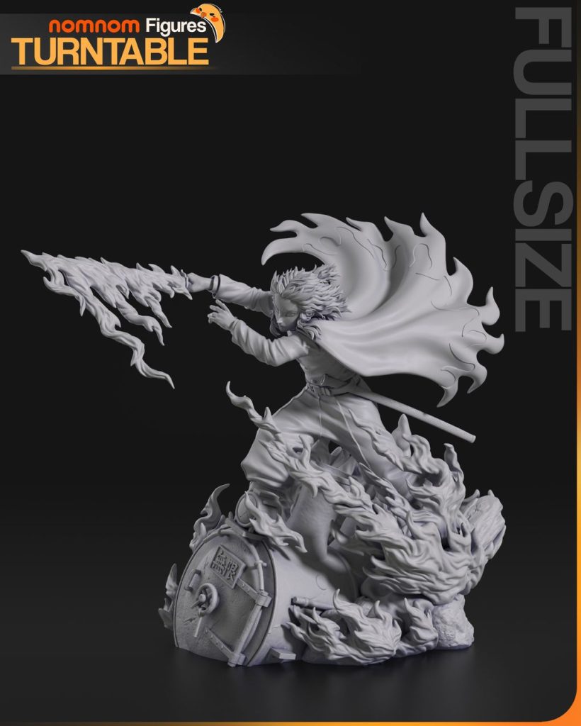 图片[3]-【鬼灭之刃】炎柱 炼狱杏寿郎-3D合纵社-3D打印模型STL格式3mf格式免费下载！