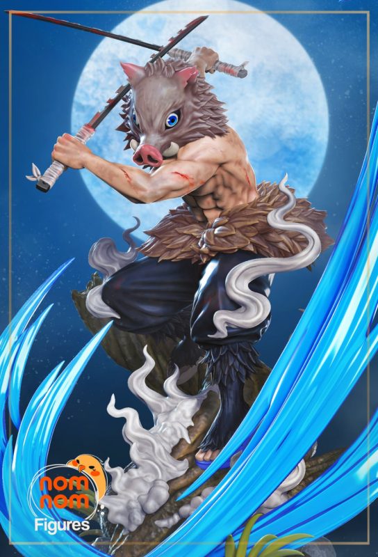 【鬼灭之刃】嘴平伊之助-3D合纵社-3D打印模型STL格式3mf格式免费下载！