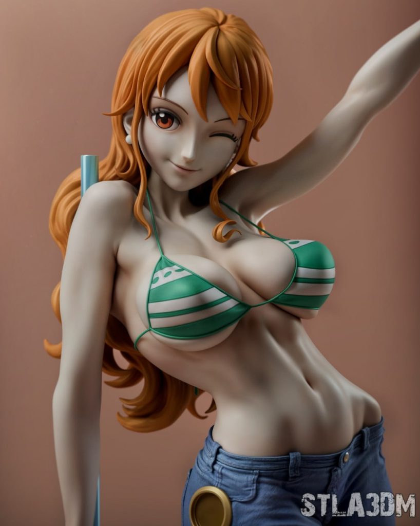 图片[3]-【海贼王】娜美-3D合纵社-3D打印模型STL格式3mf格式免费下载！