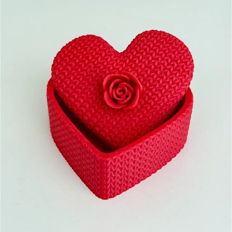 图片[3]-心型玫瑰爱心盒-3D合纵社-3D打印模型STL格式3mf格式免费下载！
