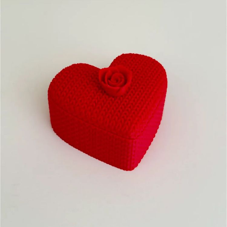 图片[2]-心型玫瑰爱心盒-3D合纵社-3D打印模型STL格式3mf格式免费下载！