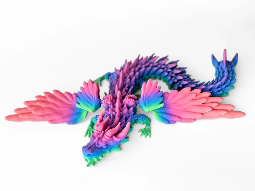 地狱龙-3D合纵社-3D打印模型STL格式3mf格式免费下载！