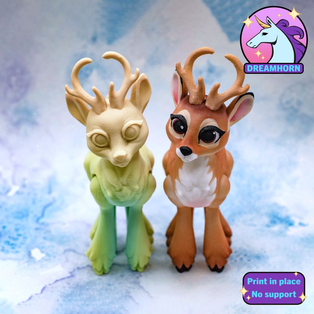 图片[4]-梅花鹿-3D合纵社-3D打印模型STL格式3mf格式免费下载！