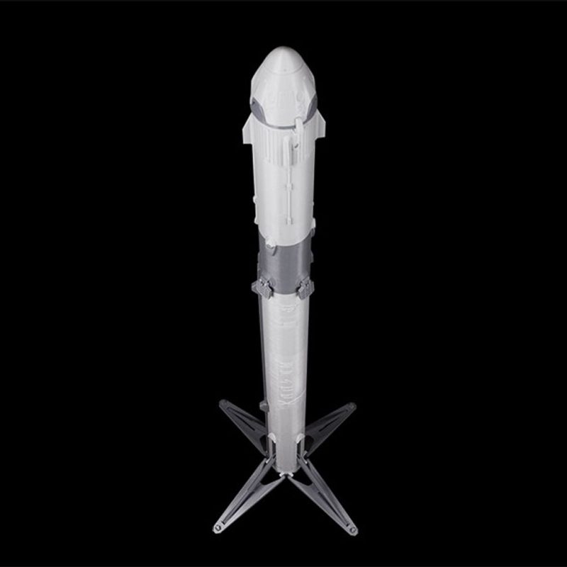 Space X 猎鹰 9 号火箭-3D合纵社-3D打印模型STL格式3mf格式免费下载！