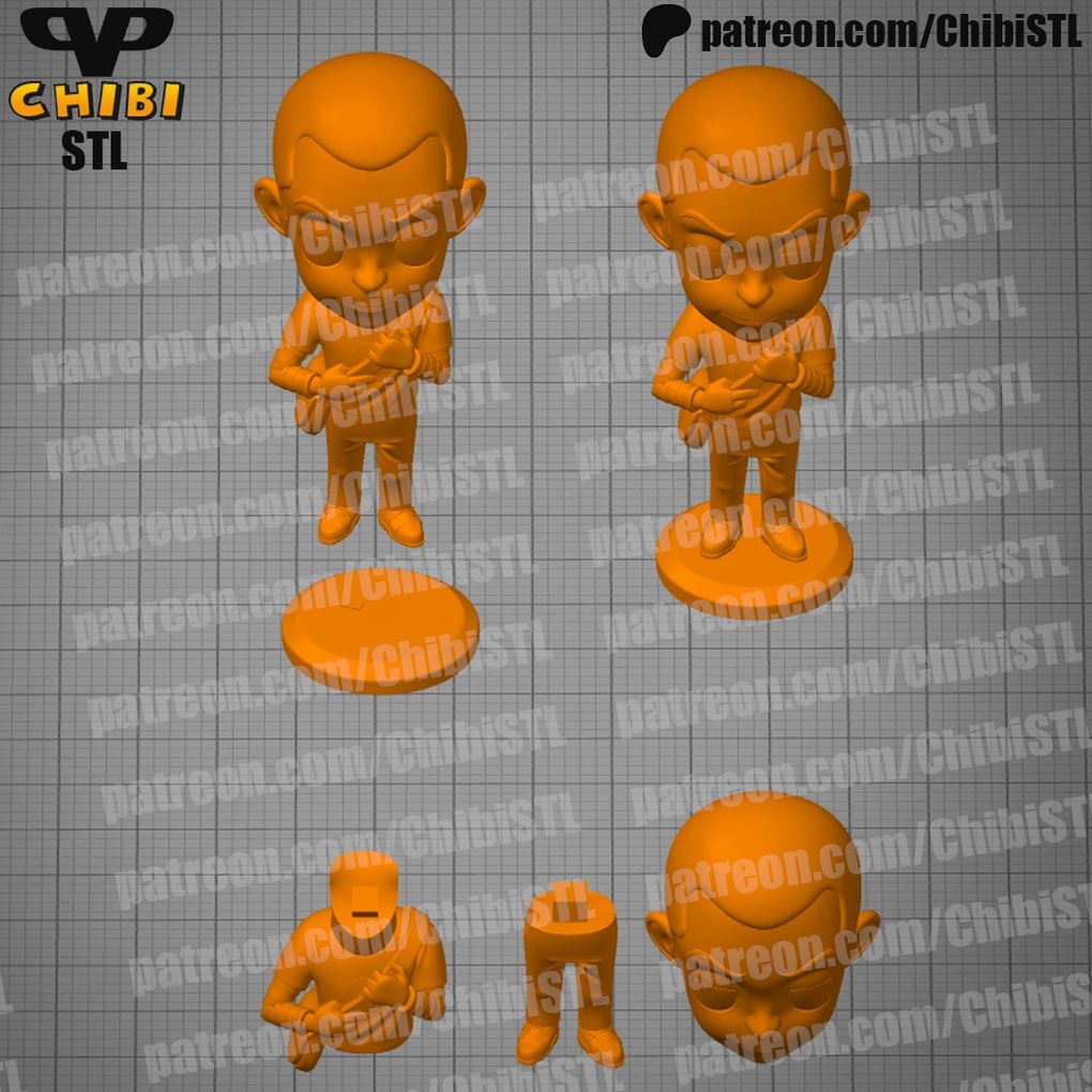 图片[2]-Q版谢尔顿-3D合纵社-3D打印模型STL格式3mf格式免费下载！