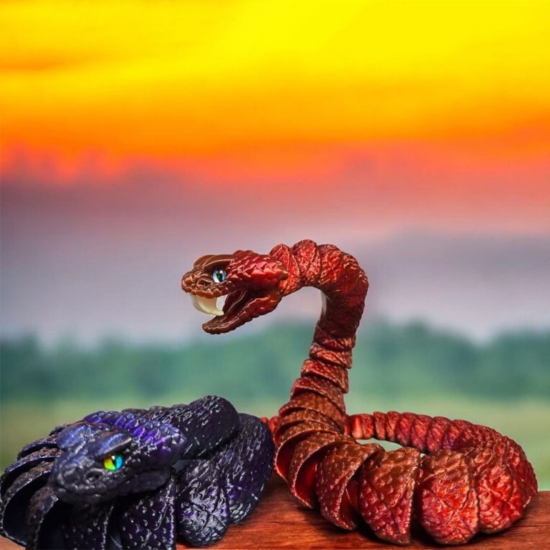 响尾蛇-3D合纵社-3D打印模型STL格式3mf格式免费下载！