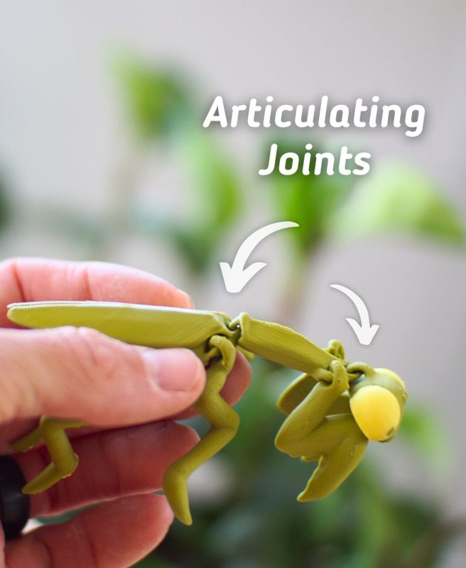 螳螂-3D合纵社-3D打印模型STL格式3mf格式免费下载！