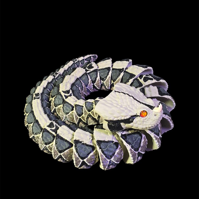 加蓬蝰蛇-3D合纵社-3D打印模型STL格式3mf格式免费下载！