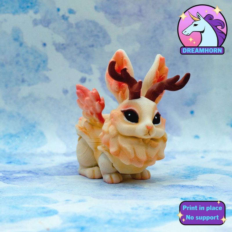 兔子-3D合纵社-3D打印模型STL格式3mf格式免费下载！