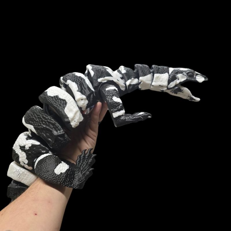 蜥蜴-3D合纵社-3D打印模型STL格式3mf格式免费下载！