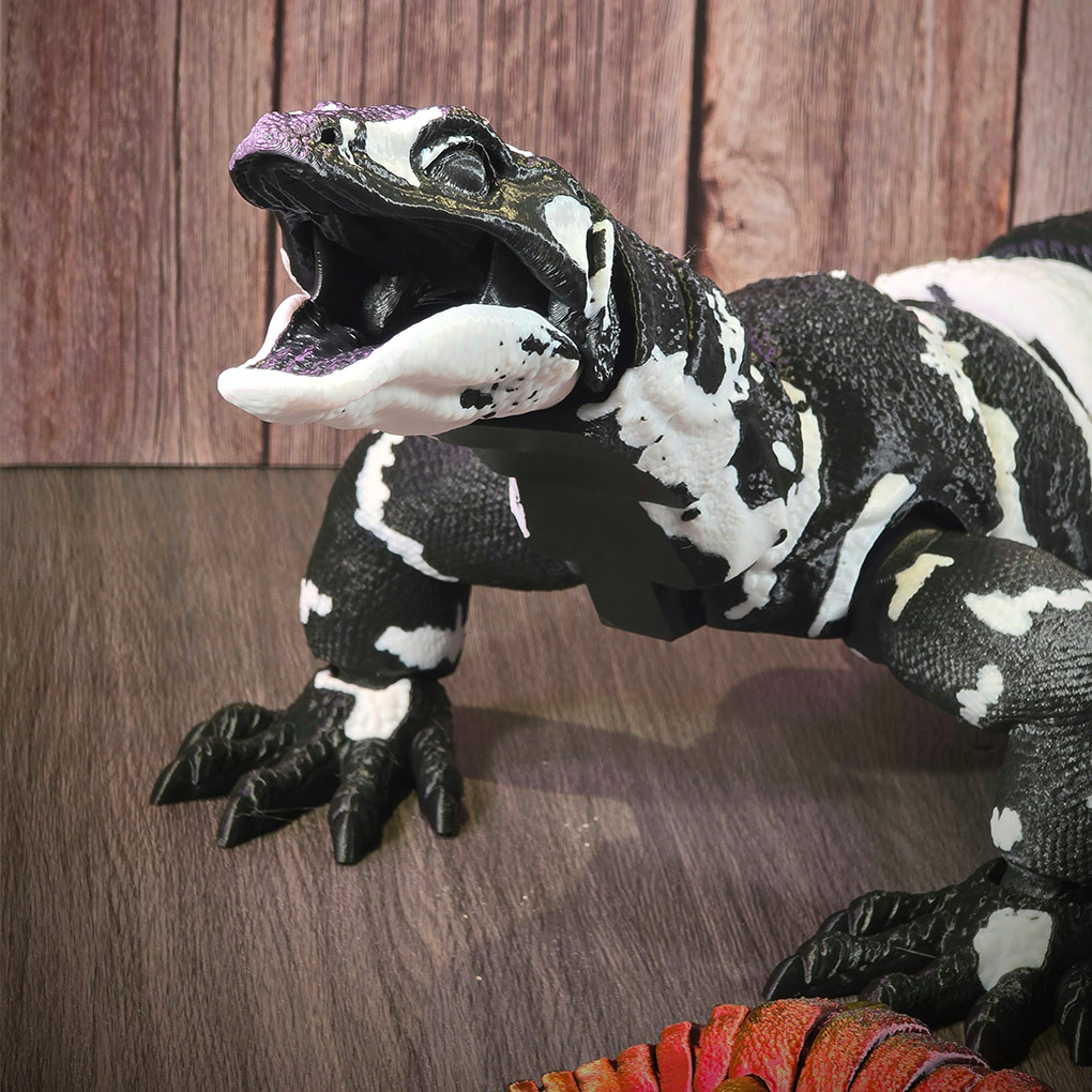 图片[2]-蜥蜴-3D合纵社-3D打印模型STL格式3mf格式免费下载！