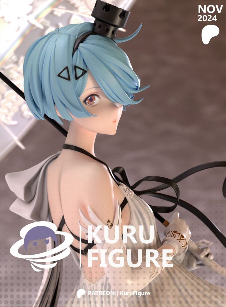 【少女前线】白棋皇后-3D合纵社-3D打印模型STL格式3mf格式免费下载！