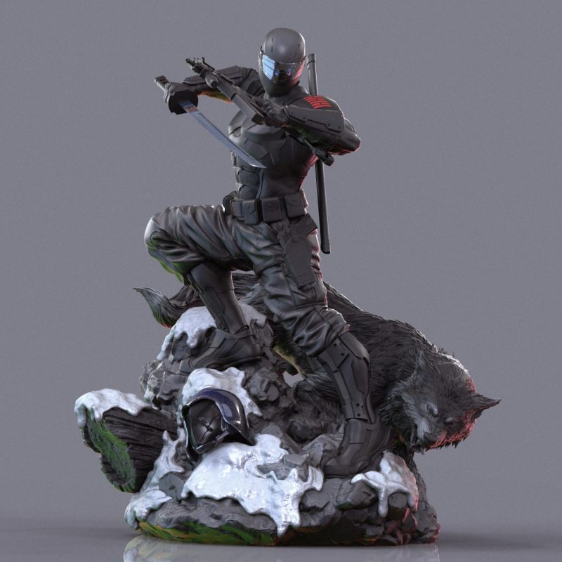 【特种部队：眼镜蛇崛起】蛇眼-3D合纵社-3D打印模型STL格式3mf格式免费下载！