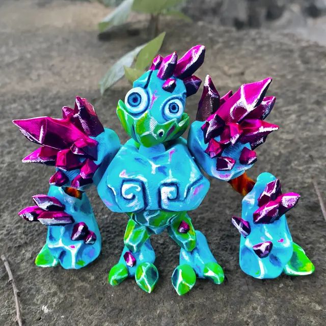 图片[3]-水晶魔像-3D合纵社-3D打印模型STL格式3mf格式免费下载！