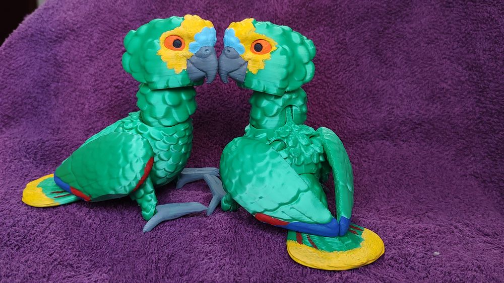 图片[4]-亚马逊鹦鹉-3D合纵社-3D打印模型STL格式3mf格式免费下载！