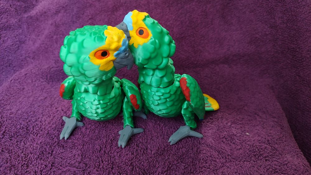 图片[3]-亚马逊鹦鹉-3D合纵社-3D打印模型STL格式3mf格式免费下载！