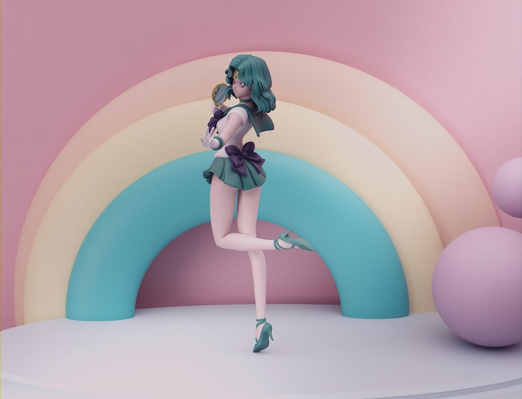 图片[4]-【美少女战士】海王满-3D合纵社-3D打印模型STL格式3mf格式免费下载！