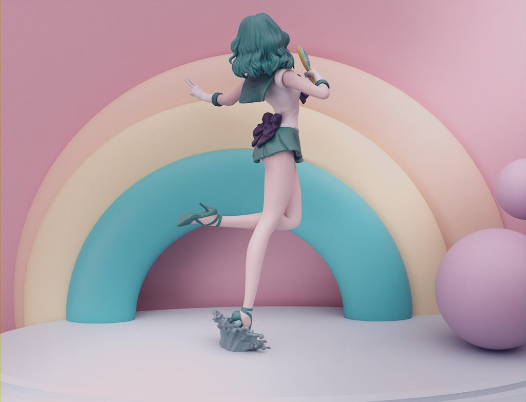 图片[2]-【美少女战士】海王满-3D合纵社-3D打印模型STL格式3mf格式免费下载！