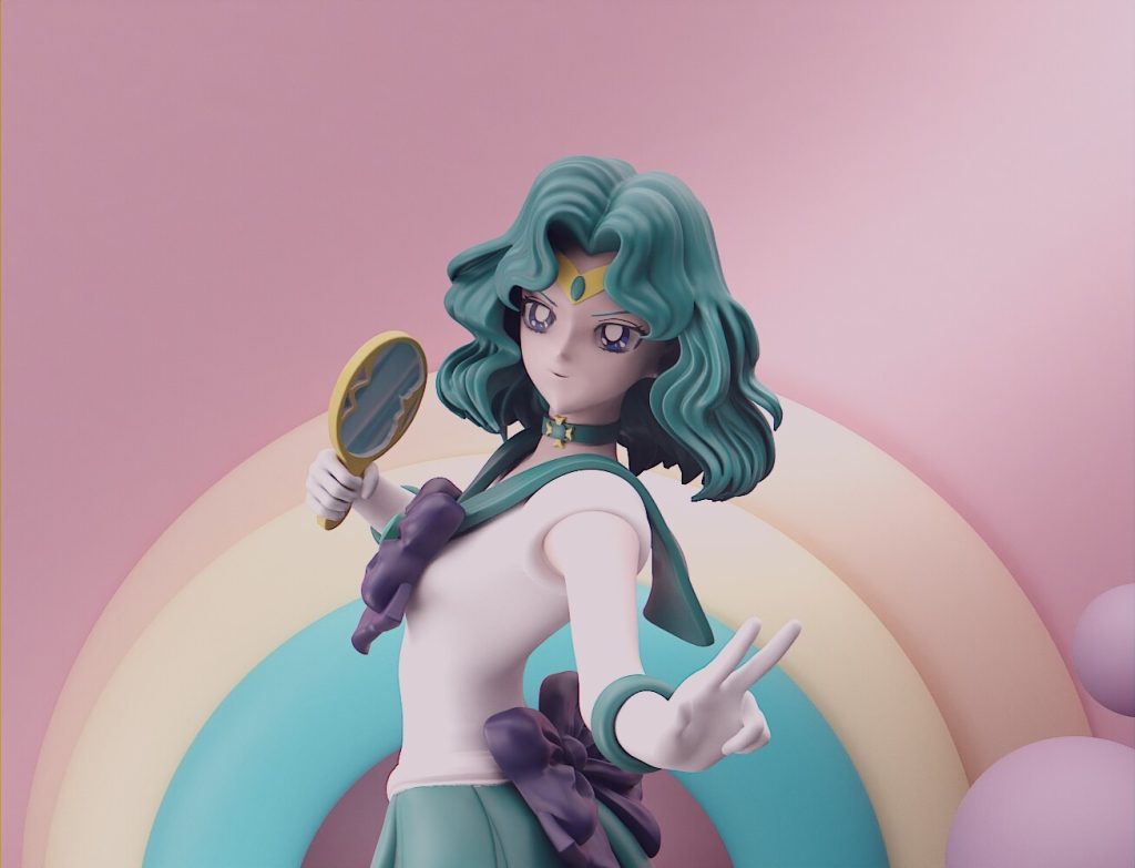 图片[3]-【美少女战士】海王满-3D合纵社-3D打印模型STL格式3mf格式免费下载！