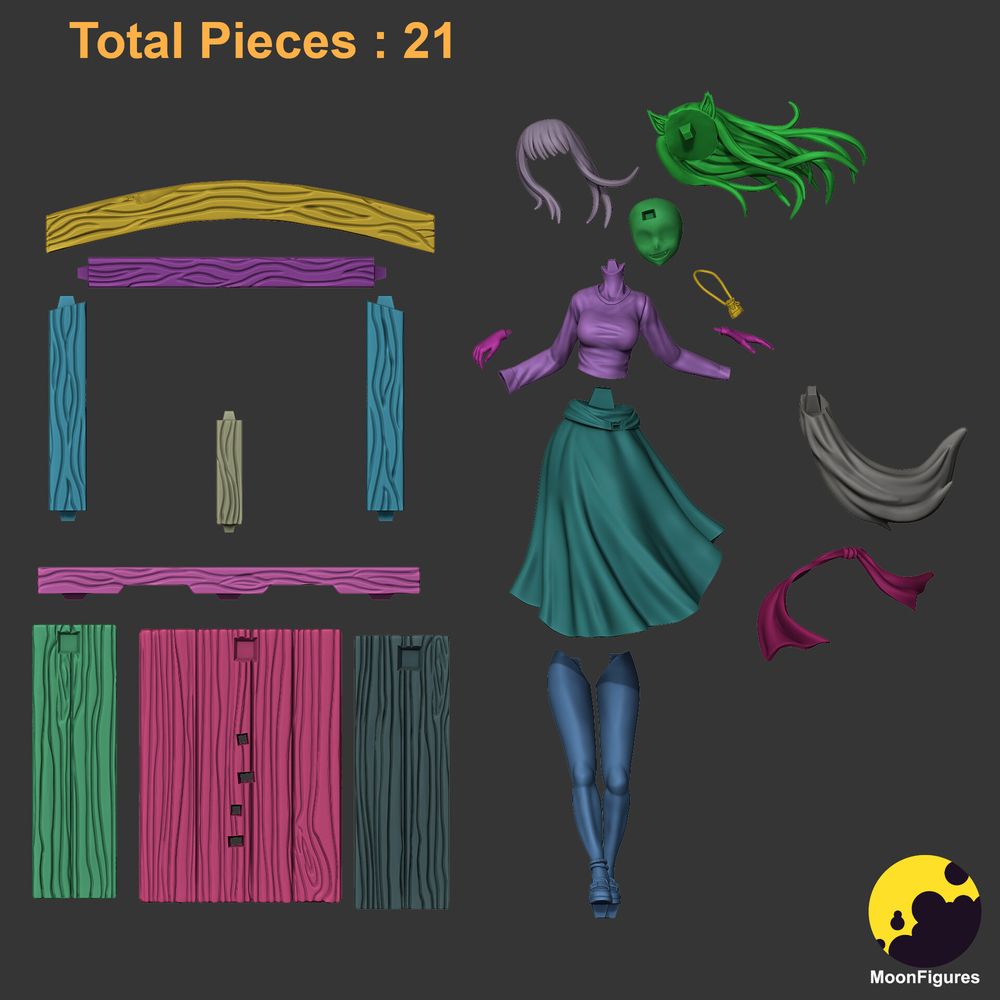 图片[2]-【狼与香辛料】Holo-3D合纵社-3D打印模型STL格式3mf格式免费下载！