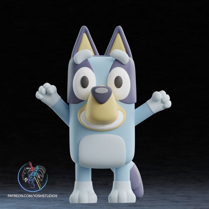 布鲁伊-3D合纵社-3D打印模型STL格式3mf格式免费下载！