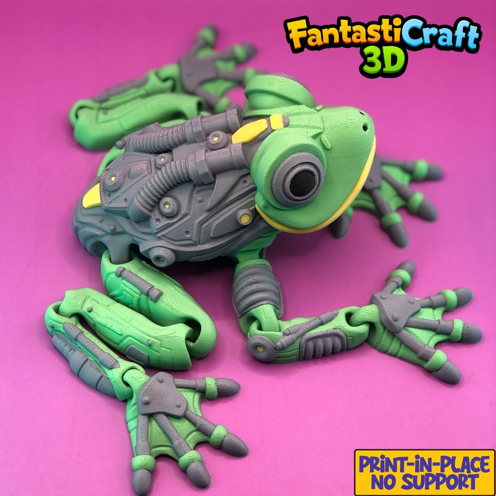 图片[4]-机械蛙（多色）-3D合纵社-3D打印模型STL格式3mf格式免费下载！