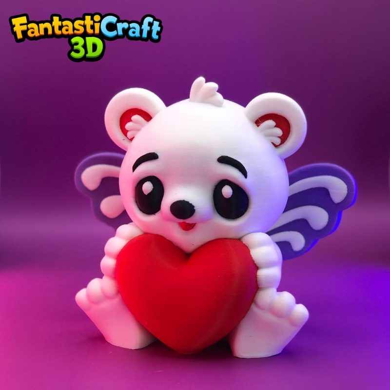 仙女熊（多色）-3D合纵社-3D打印模型STL格式3mf格式免费下载！