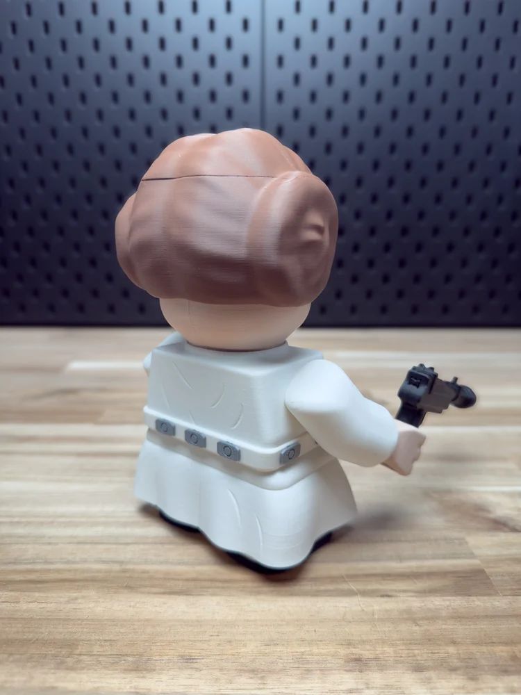 图片[3]-【积木玩具】星球大战-莱雅Chunky Leia Kit No Support No AMS No Glue-3D合纵社-3D打印模型STL格式3mf格式免费下载！