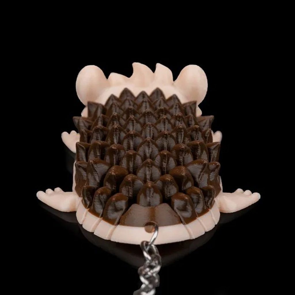 图片[3]-刺猬钥匙链-3D合纵社-3D打印模型STL格式3mf格式免费下载！