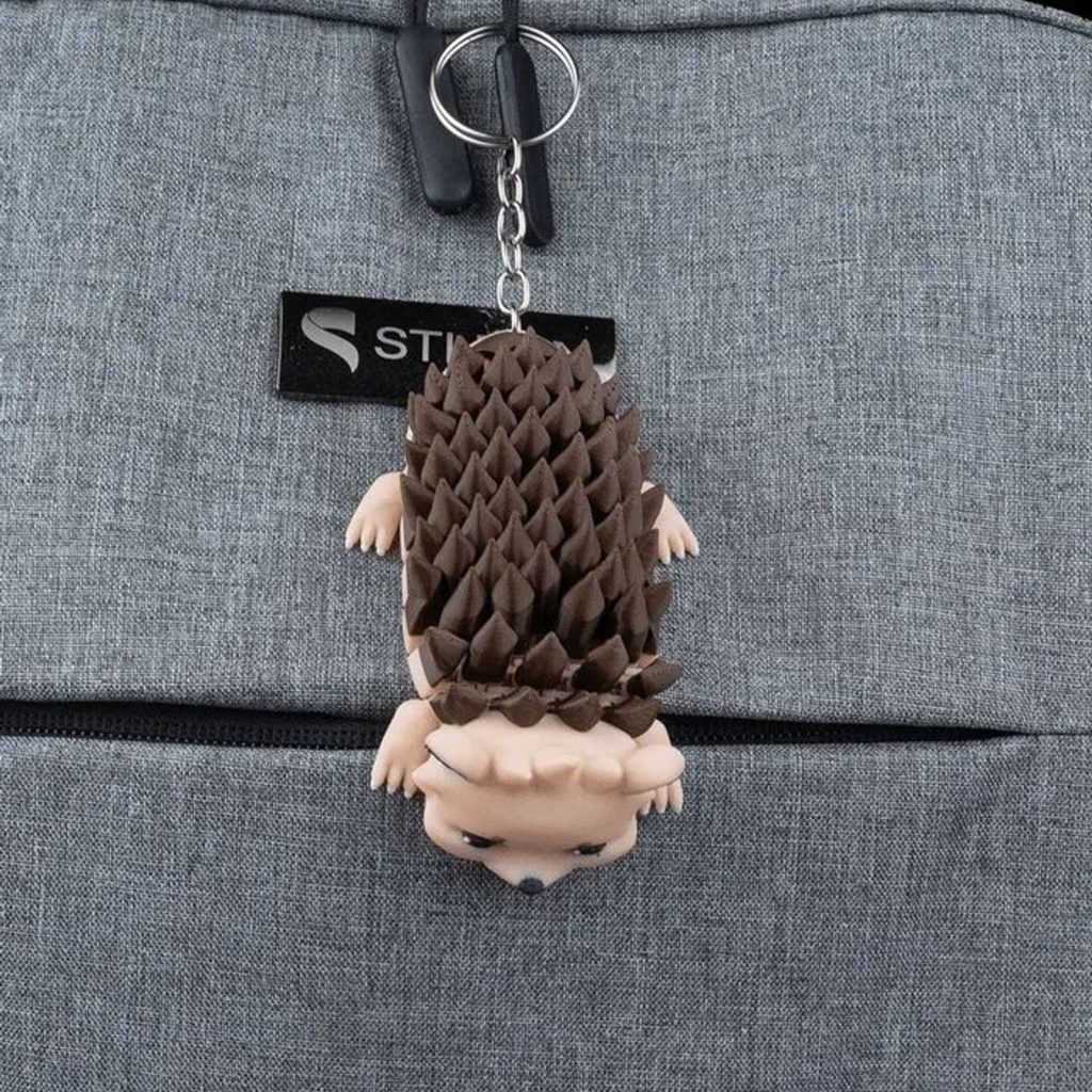 图片[2]-刺猬钥匙链-3D合纵社-3D打印模型STL格式3mf格式免费下载！