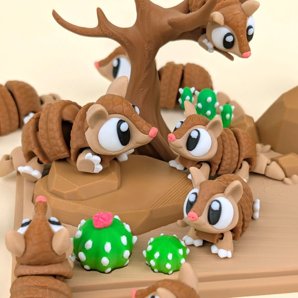 图片[3]-犰狳Flexi_armadillo_desert-3D合纵社-3D打印模型STL格式3mf格式免费下载！