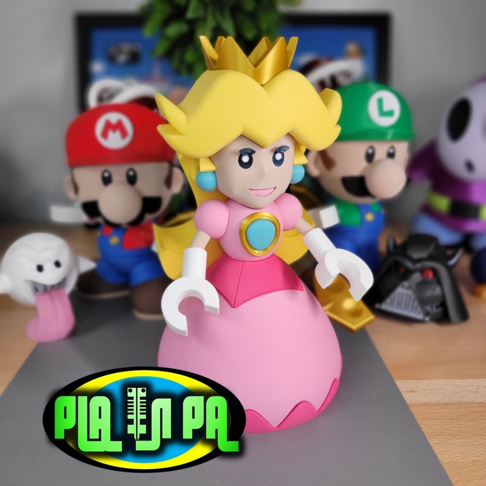 图片[3]-桃花公主Mini Peach-3D合纵社-3D打印模型STL格式3mf格式免费下载！