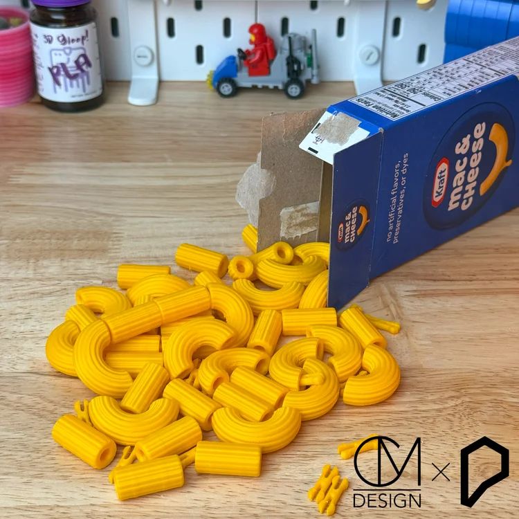 模块化通心粉Modular Macaroni-3D合纵社-3D打印模型STL格式3mf格式免费下载！