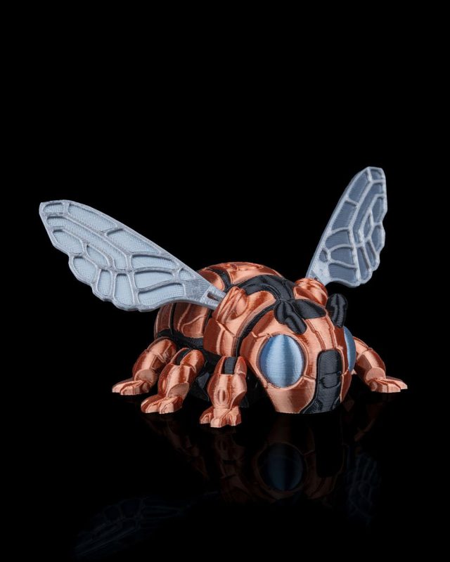 蜜蜂BMBL-B33 _PollenStriker-3D合纵社-3D打印模型STL格式3mf格式免费下载！