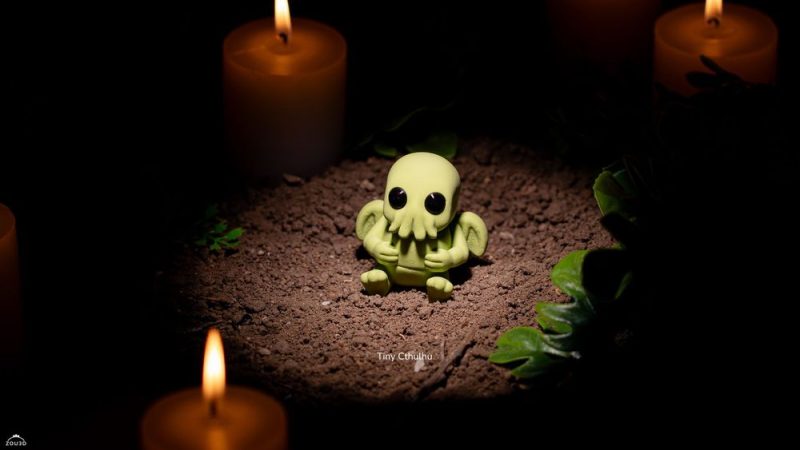 克苏鲁Tiny_Cthulhu-3D合纵社-3D打印模型STL格式3mf格式免费下载！