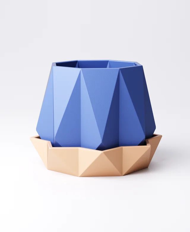 图片[4]-多肉花盆Geometric Planter Type 2-3D合纵社-3D打印模型STL格式3mf格式免费下载！