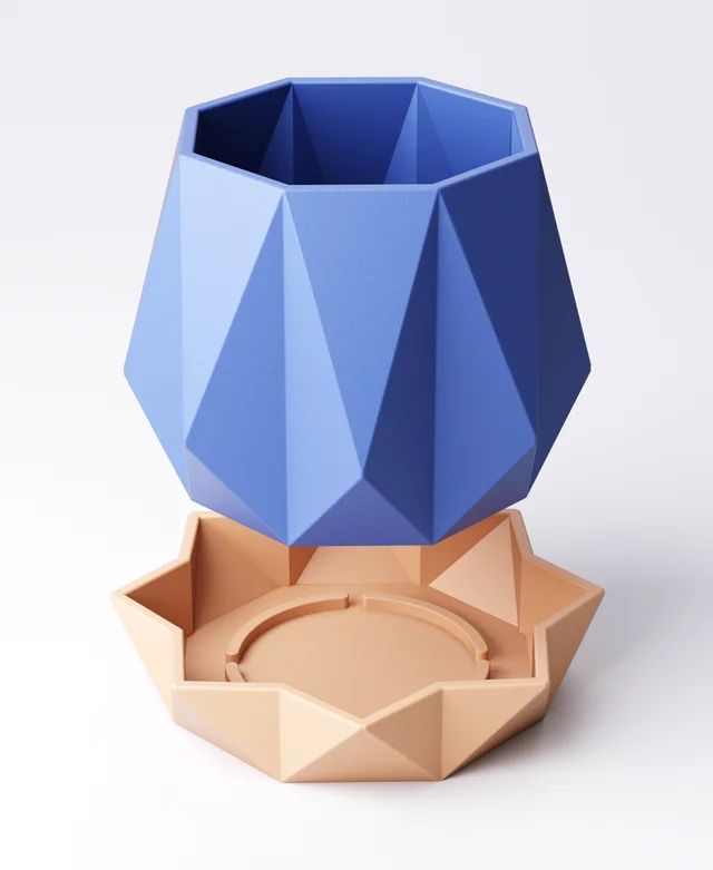 图片[3]-多肉花盆Geometric Planter Type 2-3D合纵社-3D打印模型STL格式3mf格式免费下载！