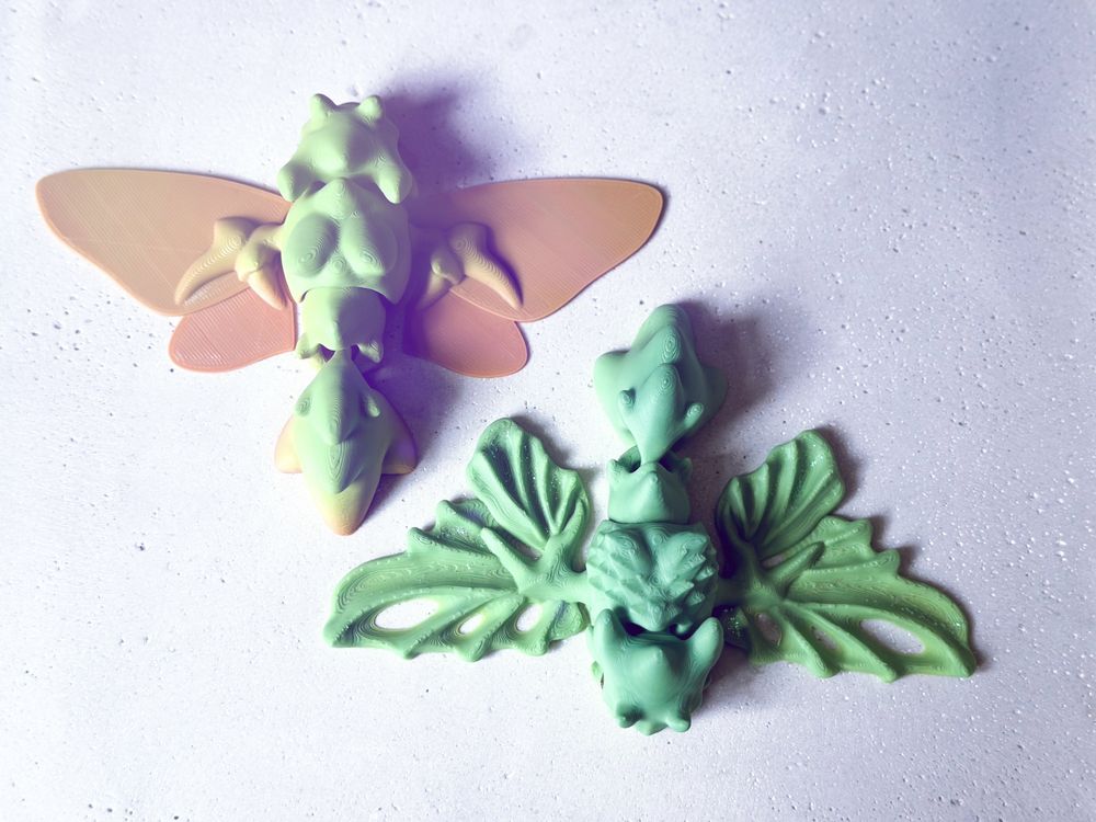 图片[2]-蛾龙-3D合纵社-3D打印模型STL格式3mf格式免费下载！