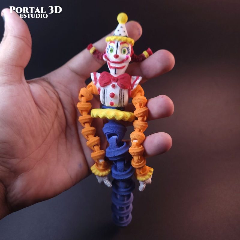 小丑杰基-3D合纵社-3D打印模型STL格式3mf格式免费下载！