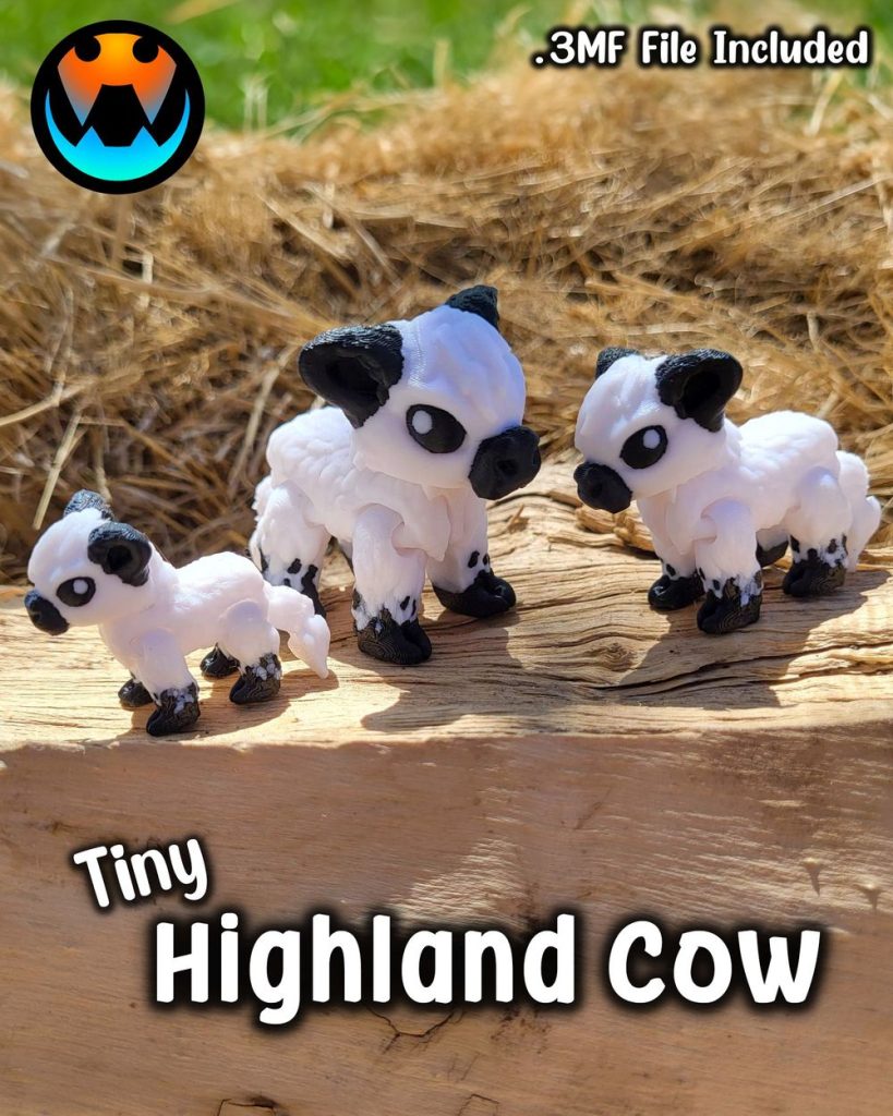图片[4]-高原牛Cinderwing3d- Highland Cow-3D合纵社-3D打印模型STL格式3mf格式免费下载！