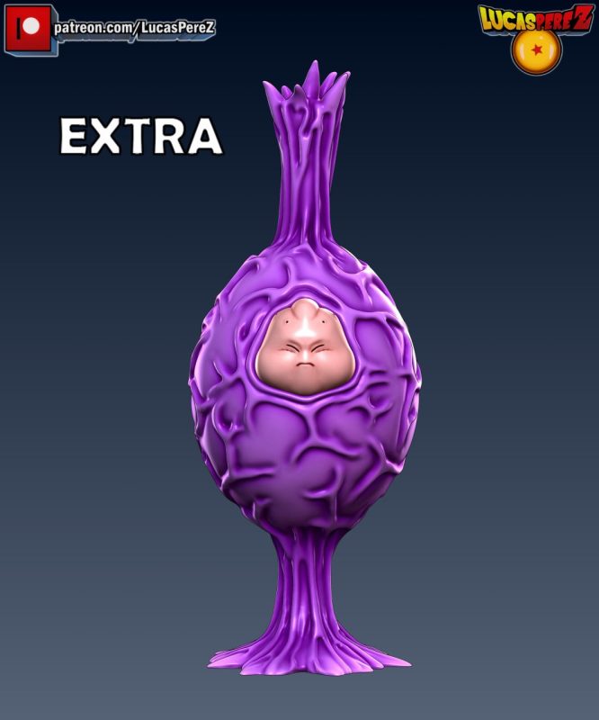 吸收状态布欧BUU GORDO EXTRA-3D合纵社-3D打印模型STL格式3mf格式免费下载！