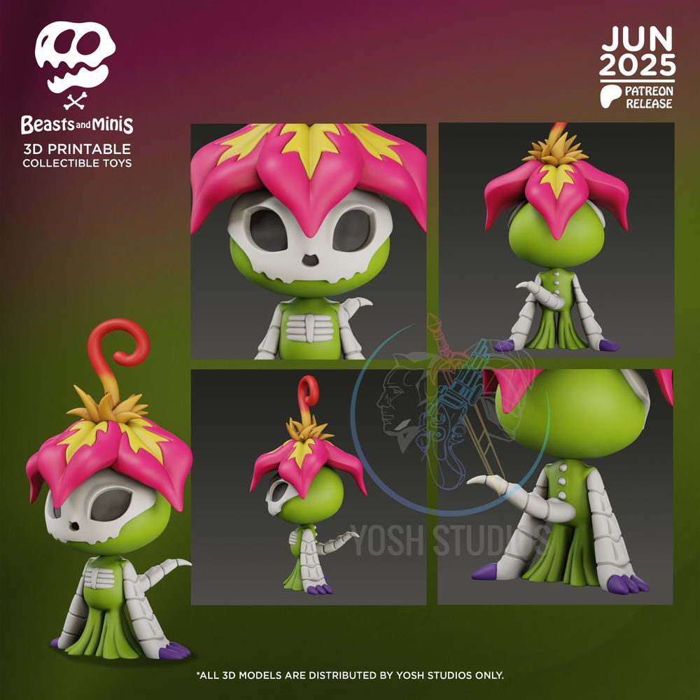 图片[2]-【数码宝贝】巴鲁兽-3D合纵社-3D打印模型STL格式3mf格式免费下载！